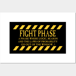 Fight Phase! Posters and Art